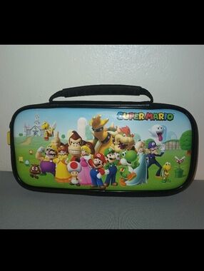 Nintendo Switch Super Mario Game Traveler Deluxe Travel Case